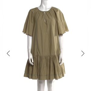 Merlette Olive Dress
